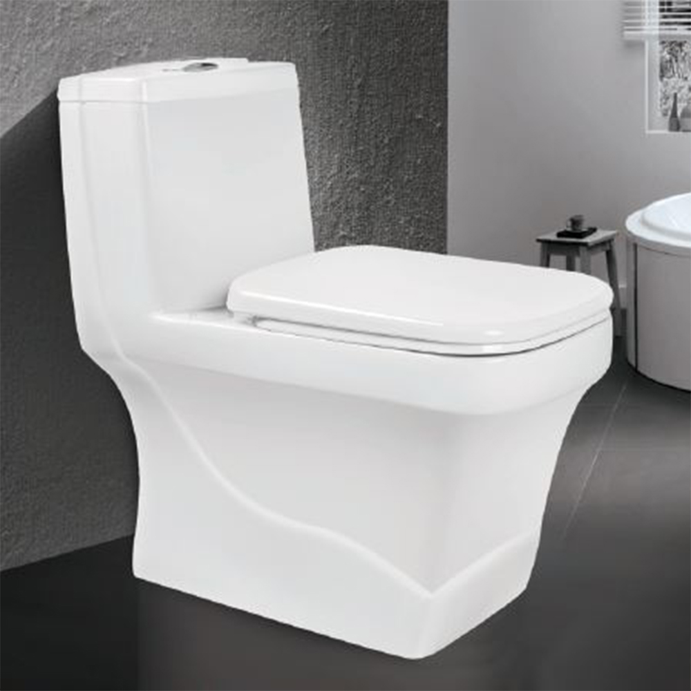 تصویر 5 از توالت فرنگی پایه دار چینی بهداشتی با تحمل وزن بالا